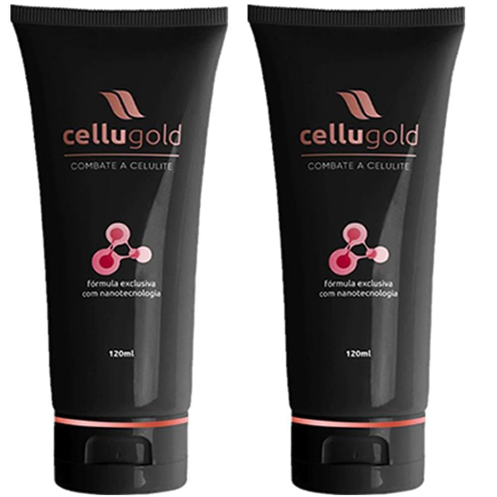 Creme Anti-Celulite Kit Com 2 Redutor De Gorduras Premium