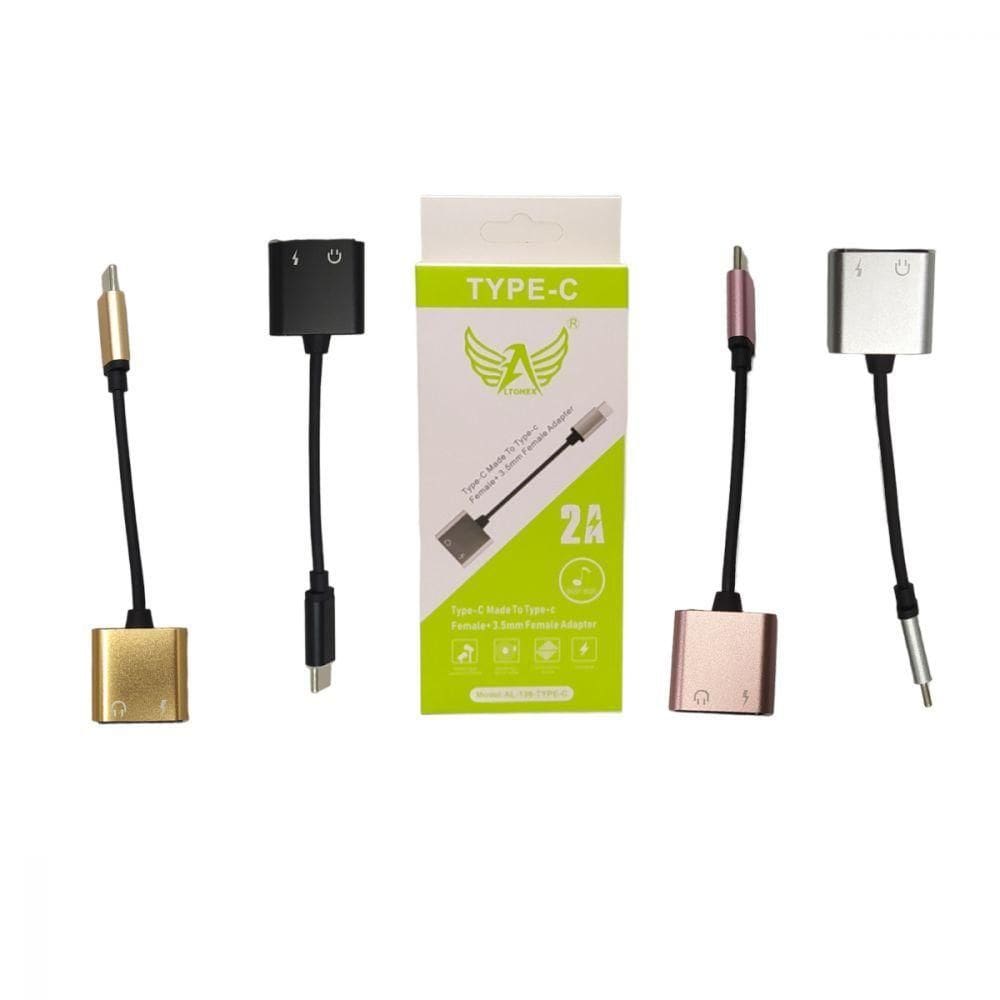 Adaptador Ty P- Ty + P2 Altomex Al-139-type-c