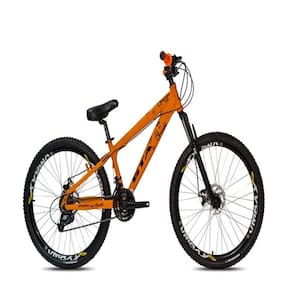 Bicicleta Aro 26 Freeride Gta Laranja Importada 21v Aro Vmaxx
