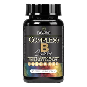 Complexo B Vitamina 400mg 60 Cápsulas Bioklein