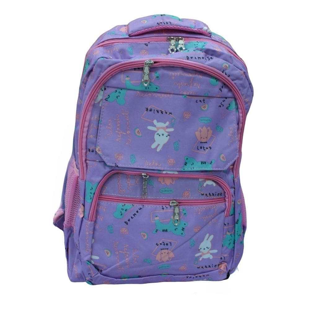 Mochila Casual Juvenil Love Colors 2447490 Roxo - Quanhe