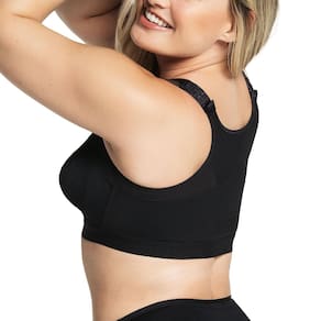 Corretor de postura Wireless Back Support Bra Leonisa Black 34