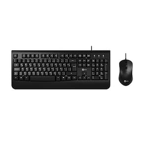Kit Teclado e Mouse USB Lecoo - Teclado Padrão ABNT2 - Mouse 1200DPI Sensor Optico - CM105