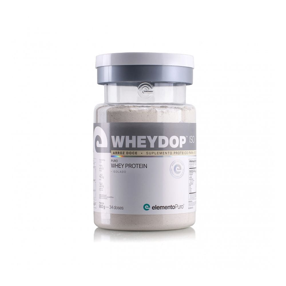 Wheydop ISO 900g Sabor Arroz Doce Elemento Puro