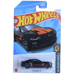 Carro fundido sob pressão Mattel Hot Wheels `18 Camaro SS escala 1:64
