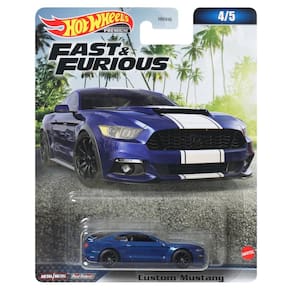 Carro de brinquedo Hot Wheels Fast and Furious Custang HNW51 personalizado