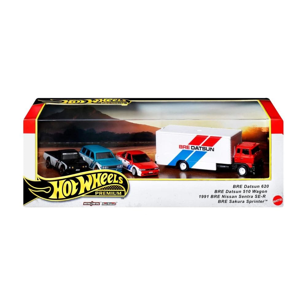 Pacote Premium Toy Cars Hot Wheels Fast and Furious x5 1:64