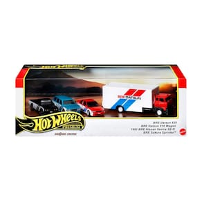 Pacote Premium Toy Cars Hot Wheels Fast and Furious x5 1:64
