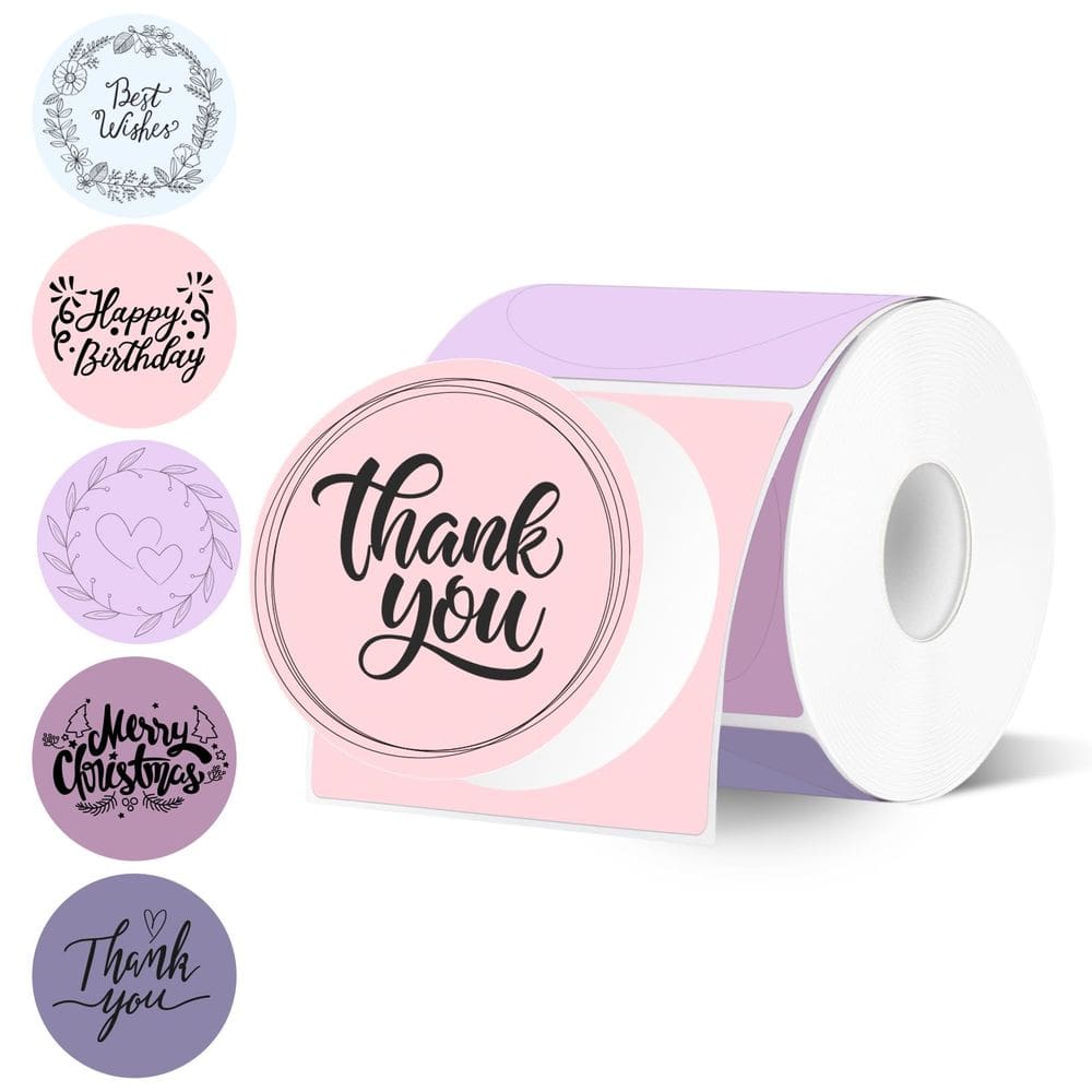 Etiquetas térmicas Starboling 5 cm Pink Gradient 500 Labels