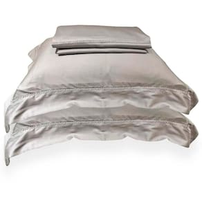 Jogo de Cama Queen 300 Fios Bordado Charlotte - Domani