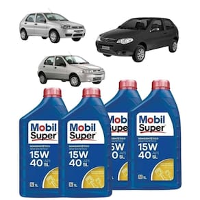 Óleo Mobil Super 2000 X1 15W40 Semissintético Api Sp 4 L