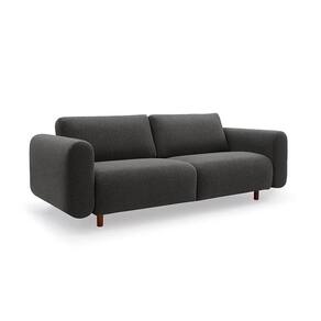 Sofá 3 Lugares Vicenzo Linho Cinza 240 cm
