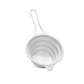 Escorredor Lava Tudo Gourmet 26cm Branco