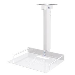 Suporte de teto Drnn Universal com bandeja 29-56cm ajustável branca