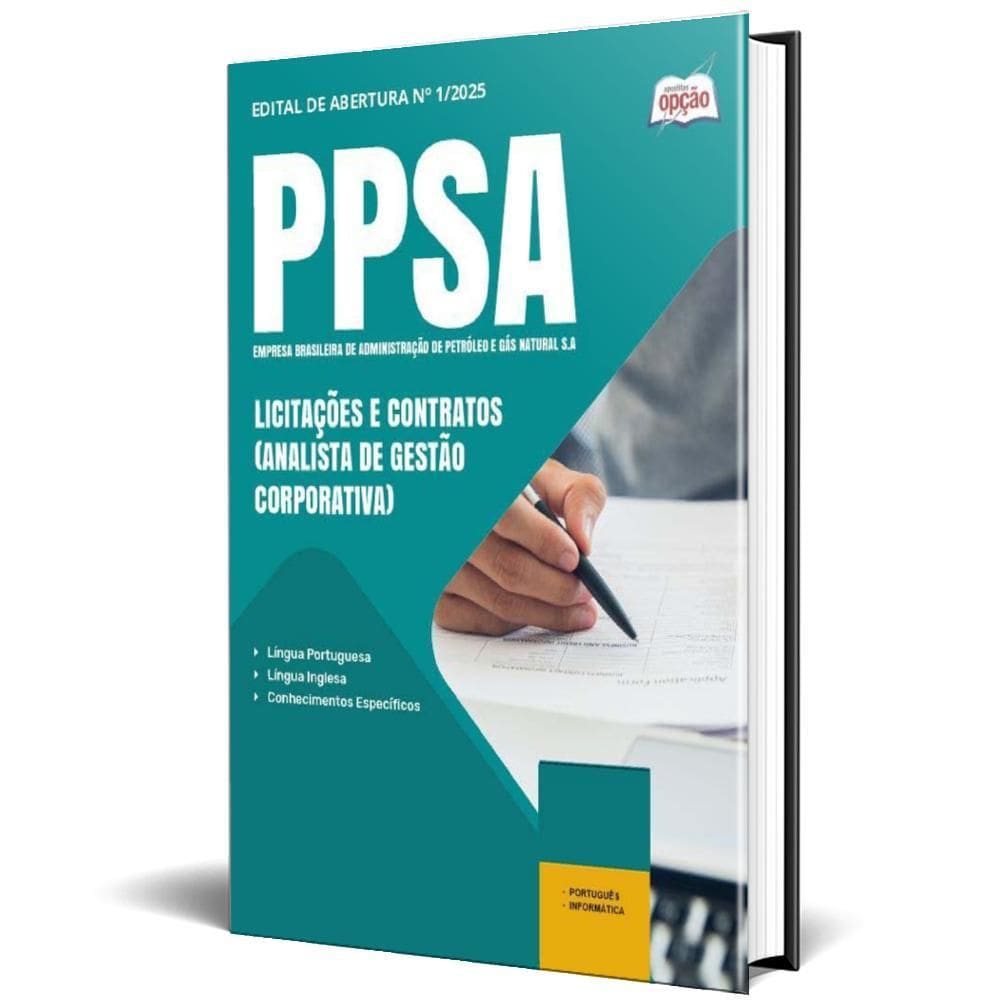 Apostila Ppsa 2025 Licitações E Contratos Analista Gestão