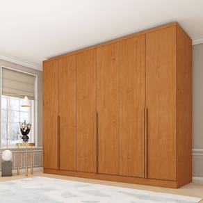 Guarda Roupa Casal 6 Portas 4 Gavetas Cataguases Tcil