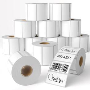 Etiquetas de envio MFLABEL Direct Thermal 2,25x1,25" 12 rolos