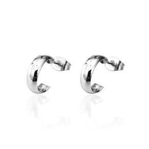 Brinco Masculino De Argola Aço Cirúrgico Antialérgico