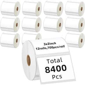 Etiqueta térmica Kingtac 3x2 (76 mm x 51 mm) 8400 etiquetas/12 rolos