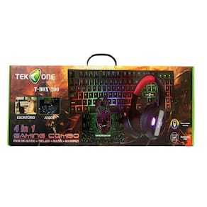Kit Gamer 4 Em 1 Gaming Com Teclado Fone Mouse E Pad Speed