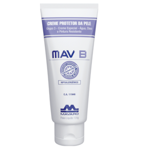 Creme Protetor De Pele Antibactericida Mav B 120 gr