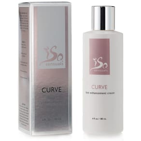 Creme para realçar o bumbum IsoSensuals CURVE 180 ml, fornecimento para 2 meses