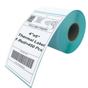 Etiquetas térmicas Roll Coopaty 4x6 para impressora (450 etiquetas)