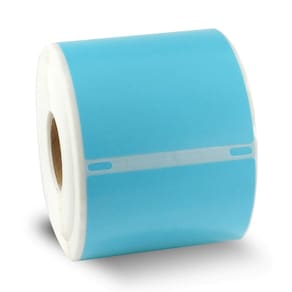 Etiqueta de nome de visitante e etiquetas de crachá BETCKEY Dymo 30857 Light Blue