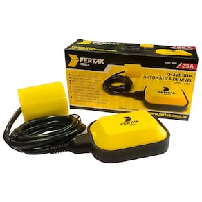 Boia Automática Elétrica 25A Bivolt Regulador Nível Caixa D`água Fertak