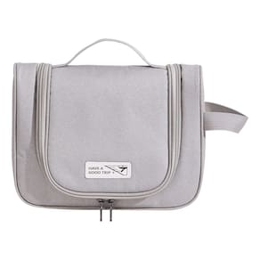 Necessaraire Feminina Have A Good Trip Seanite Cinza Claro