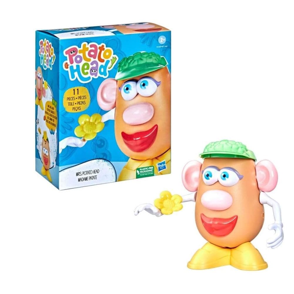 Conjunto de brinquedos Hasbro Mrs. Potato Head Classic com acessórios