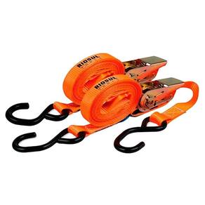 Cinto com Catraca Prender Carga 0,8 TON 25MM x 4,6M com 2 Peças RIOSUL TOOLS