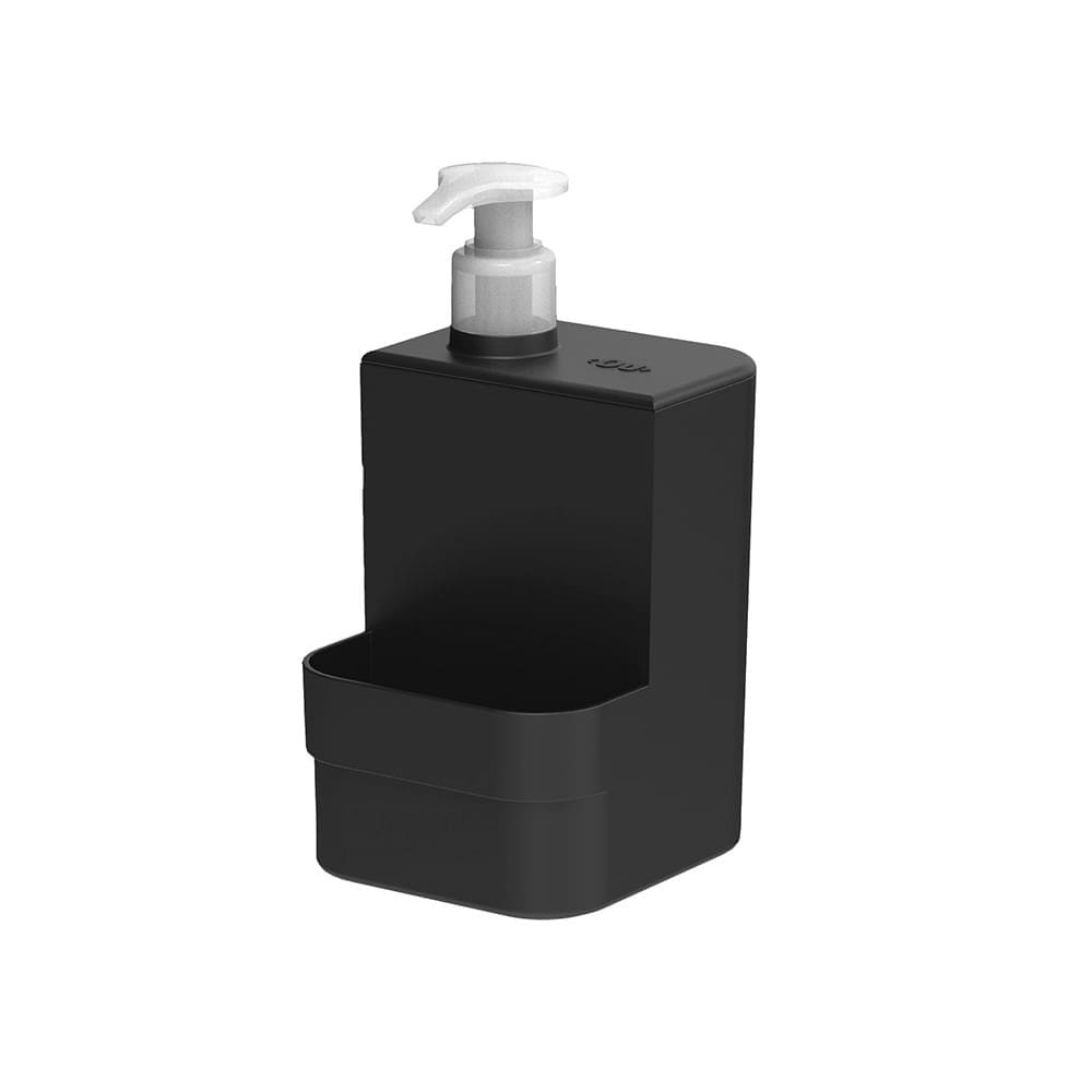 Dispenser de Detergente Martiplast Trium em Plástico Preto 500ml