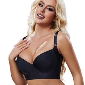 Corretor de postura Bra Simpyiss She Curve Push Up 38D preto
