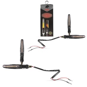 Kit Pisca Led Sequencial Stallion Dianteiro/Traseiro Cb 300 Twister Xre 300 Titan 125/150