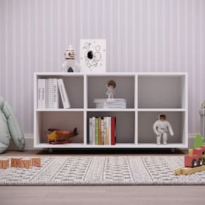 Organizador Infantil 6 Nichos Luna Movelbras
