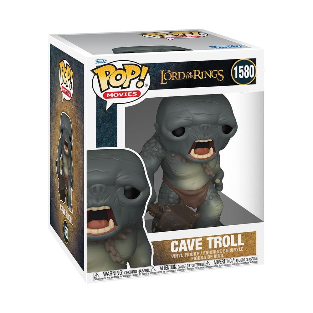 Boneco de ação Funko Pop! Super O Senhor dos Anéis Cave Troll