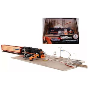 Diorama Velozes E Furiosos Train Scene Nano Jada 1/64