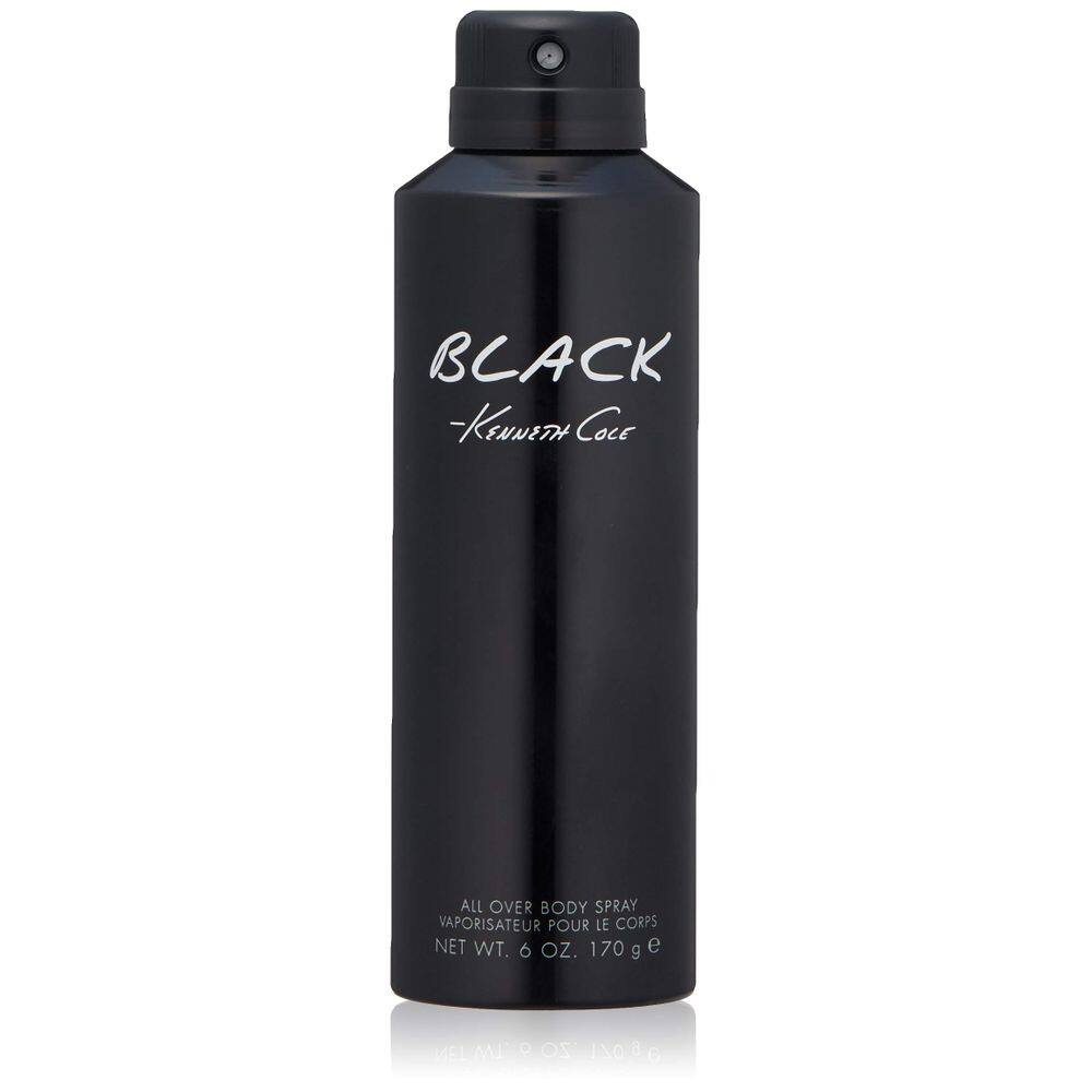 Perfume Kenneth Cole Black Body Spray Colônia para homens 177mL