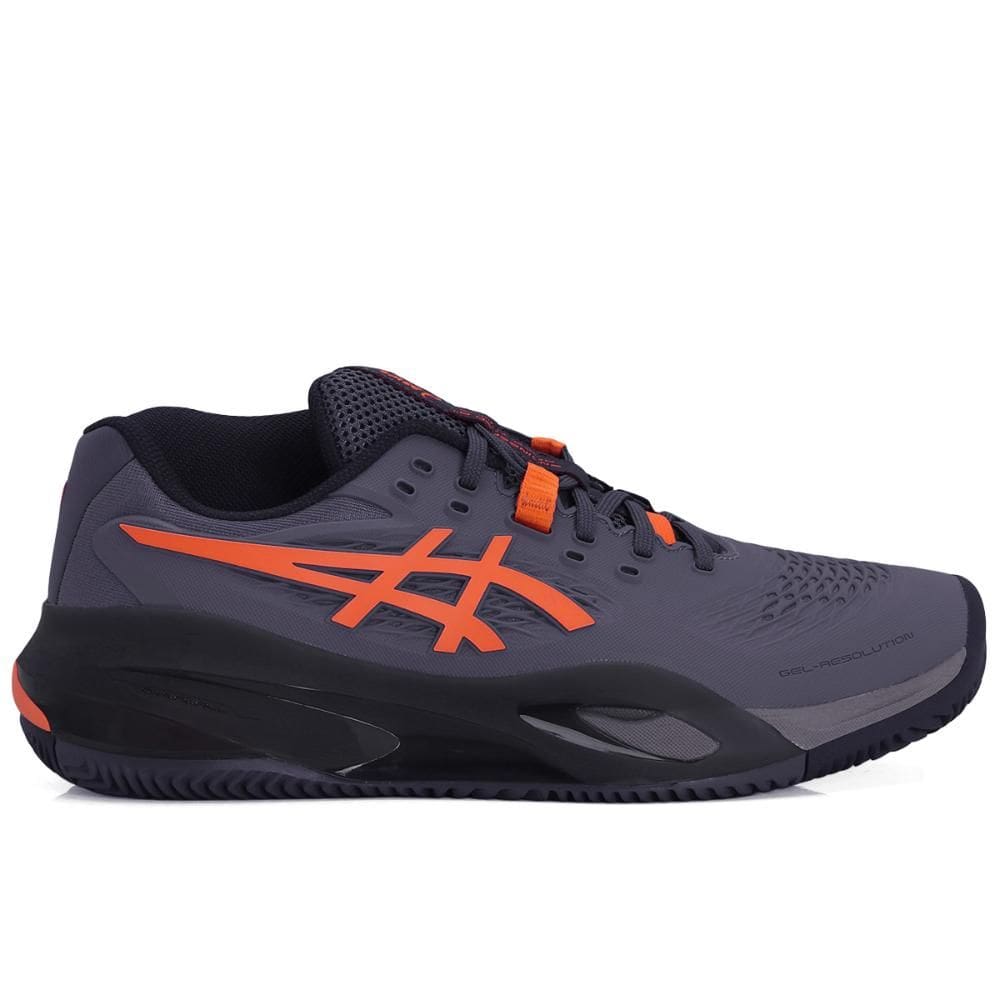 Tênis Asics Gel Resolution X - Clay - Saibro - Roxo e Laranja