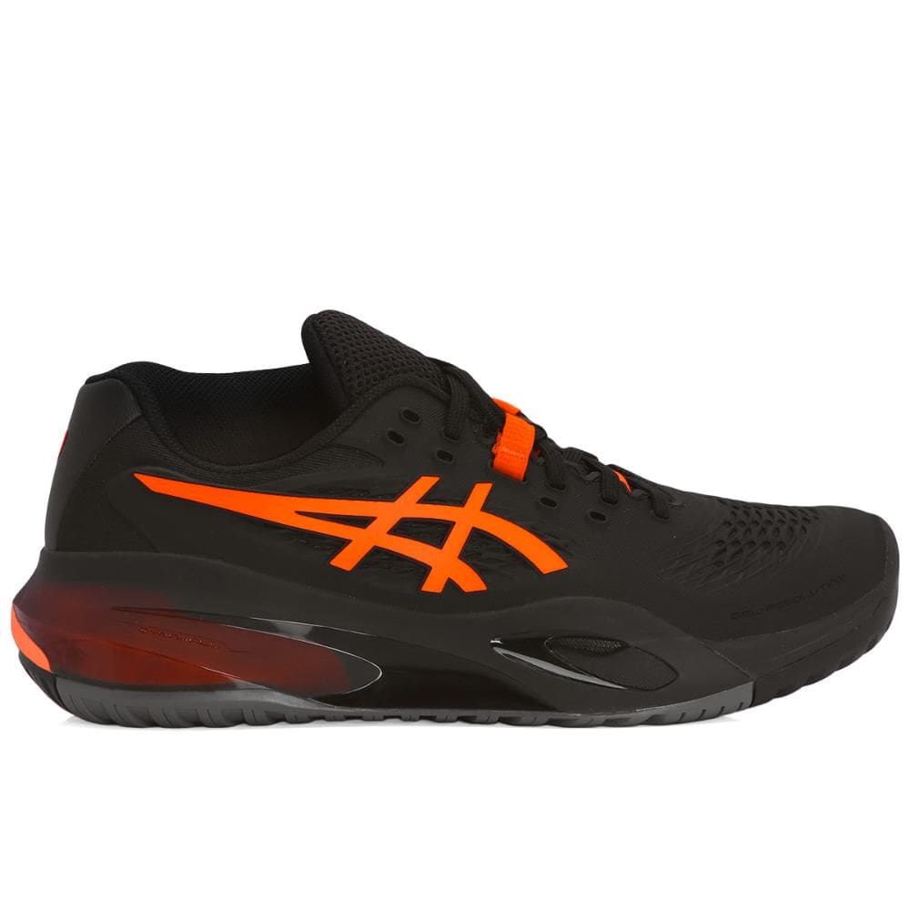 Tênis Asics Gel Resolution X - All Court - Preto e Laranja
