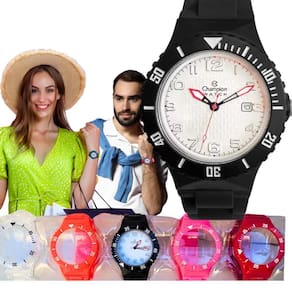 Relógio de Pulso Champion Troca Pulseira Feminino Masculino Analógico Esportivo CP30119X - C