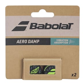 Antivibrador Babolat Aero Damp Com 2 Unidades Preto e Verde