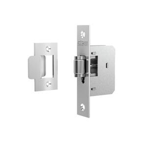 Fecho Mini Rolete Para Porta Pivotante Inox Com Regulagem