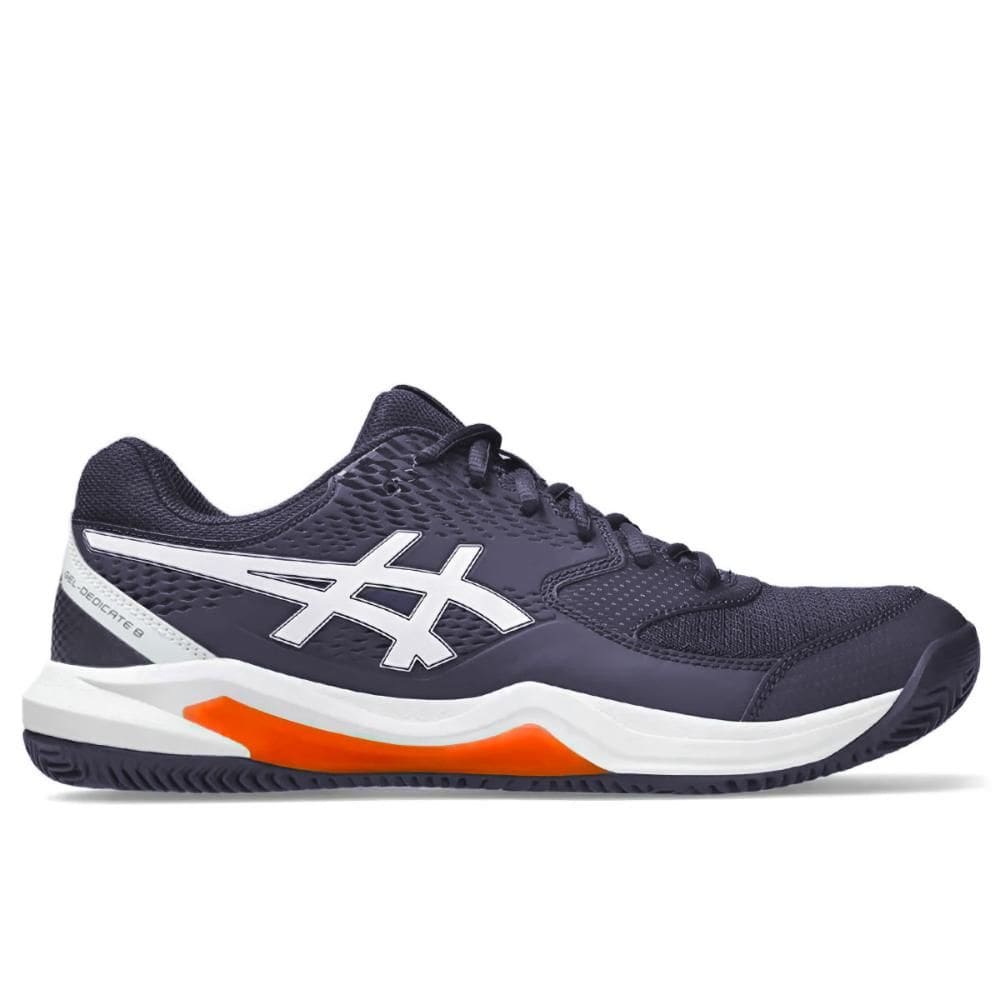 Tênis Asics Gel Dedicate 8 Clay - Marinho Branco e Laranja