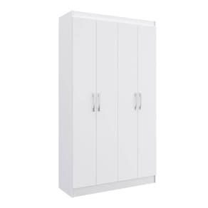 Armário Multiuso Dueto 4 Portas 8 Prateleiras Doripel Cor Branco