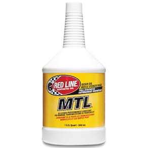 Car Gear Oil Red Line 50204 SAE 75W80 API GL-4 1L (pacote com 4)