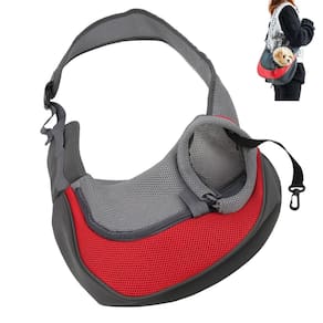 Bolsa Canguru Cao Gato Cachorro Pet Animal de Estimaçao Mochila Carregador Pequeno Porte Transporte Seguro Ombro Costas Caminhada Passeio Viagem