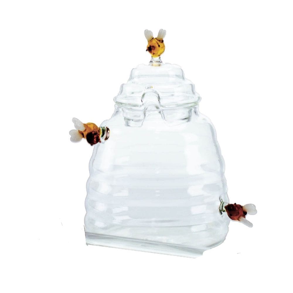 Açucareiro de Vidro Borossilicato Lovely Bee 470ml Lyor