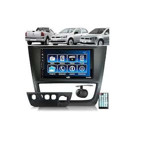 Kit Multimidia Gol Voyage Saveiro G6 13 / 16  7 Pol Mp5 Bt Usb Fm Leitor SD Espelhamento
